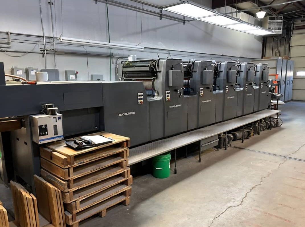 HEIDELBERG MOFH-5 COLORS PRINTING MACHINE
